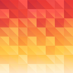 Seamless red and white square grid for background Vector Image