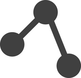 share network or connection icon vector