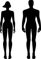 Naked Men Silhouette Vector Images (over 340)