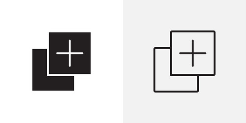 add apps icons pack for and ui ux desigs vector image