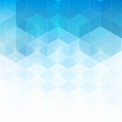 abstract science background hexagon vector image