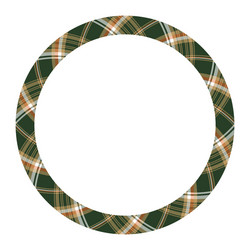 Circle borders and frames round border pattern vector