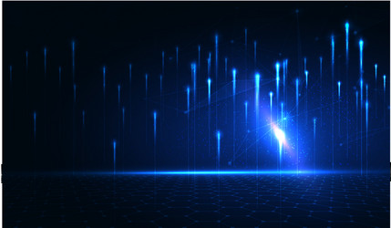 Futuristic Network Data Background vector