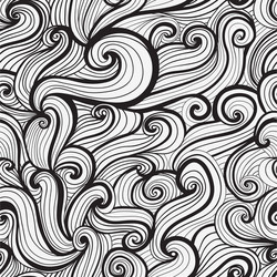Abstract Wave Pattern vector image