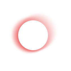 Abstract gradient circle frames set colored light vector