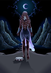 Girl Walking Beach Vector Images (over 970)