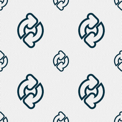 refresh icon sign seamless pattern with geometric vector image