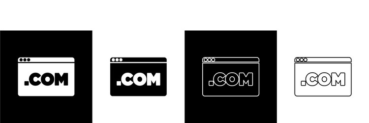 set ui or ux design icon isolated on black vector image