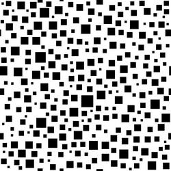seamless background with random shapes vector image