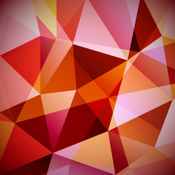 Abstract triangular geometric background vector