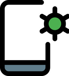 mobile application internal setting for optimal vector image