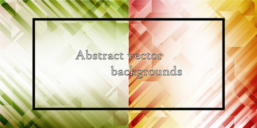 set of abstract hexagon background technology vector image