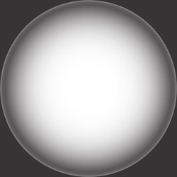 vignetted frame in the form of a gradient black vector image