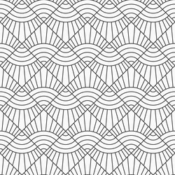 abstract seamless pattern repeating geometric vector image