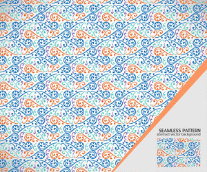 seamless floral pattern vector