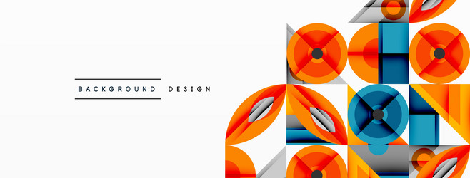 dynamic geometric composition with sharp angles vector image