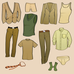 Female clothes set icon Royalty Free Vector Image