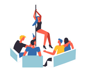 Stripper Men Vector Images (over 150)