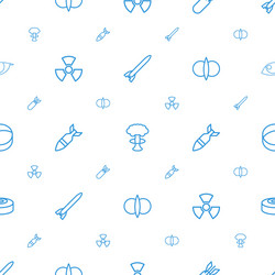 Atomic icons pattern seamless white background vector