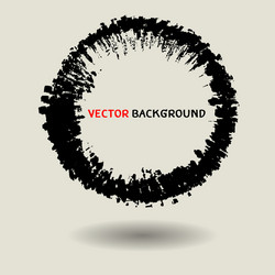 Abstract circle texture background template vector