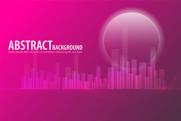 abstract gradient background element color web vector image