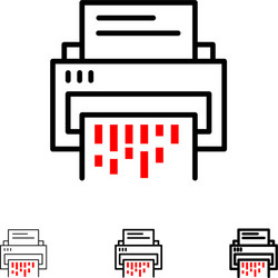 confidential data delete document file vector image
