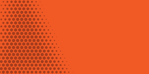 geometric abstract hexagon two color background vector image