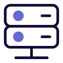 Stack of server to manage various networks vector