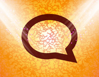 cloud thoughts flat modern web button and space vector image