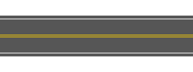 Empty straight road with marking horizontal Vector Image