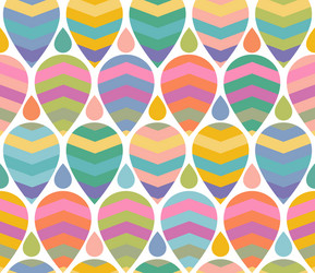 Retro funny pattern for holidays vector