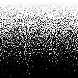 random circles dots noise half-tone pattern vector image