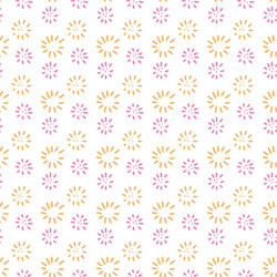 seamless pattern with ink circle textures vector image