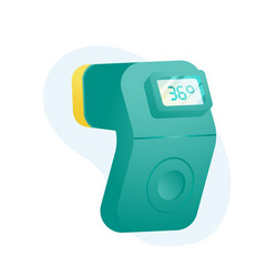 thermometer design object medical objects vector image