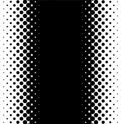 linear halftone screentone dots circles pattern vector image