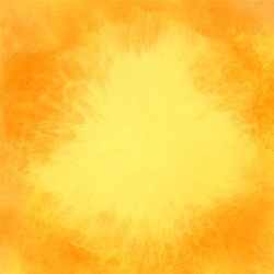 Yellow Watercolor Splash Texture Vector Image