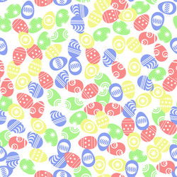 Eggs seamless Royalty Free Vector Image - VectorStock