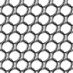 seamless pattern with black sketch hand drawn vector image