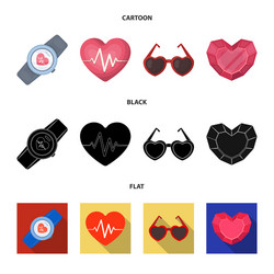 isolated object abstract and shape sign set vector image