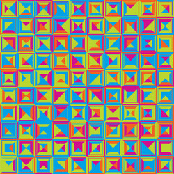 seamless pattern geometric colorful abstract vector image