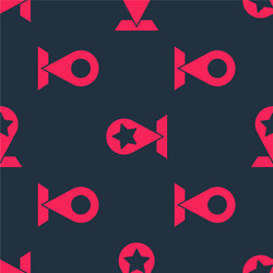 set location and map pointer with star on seamless vector image
