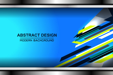 Dynamic Color Blocks Background vector image