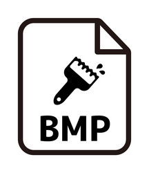 file formats icon bmp bitmap vector image