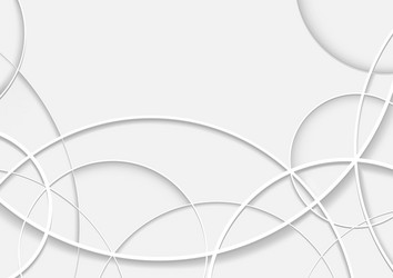 Abstract 3D Circle Pattern vector image