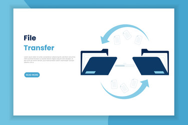 design transferring files from folder vector