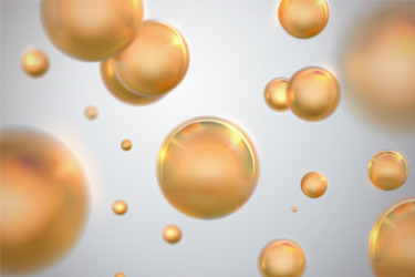 Dynamic Golden Particle Background vector image