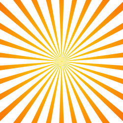 Orange background with sunrise Royalty Free Vector Image