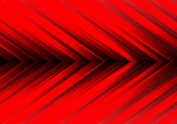 Abstract red light arrow speed direction on black Vector Image