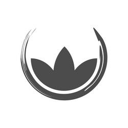 Lotus Zen Symbol Vector Image