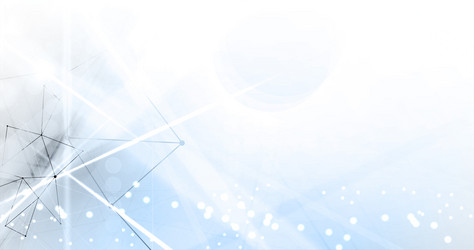 artificial intelligence technology web background vector image